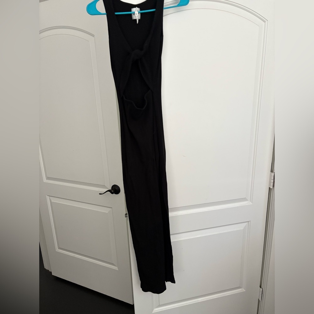 Black Women's maxi dress knit